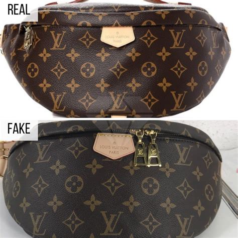 louis vuitton bumbag replica comparisons|are Louis Vuitton handbags real.